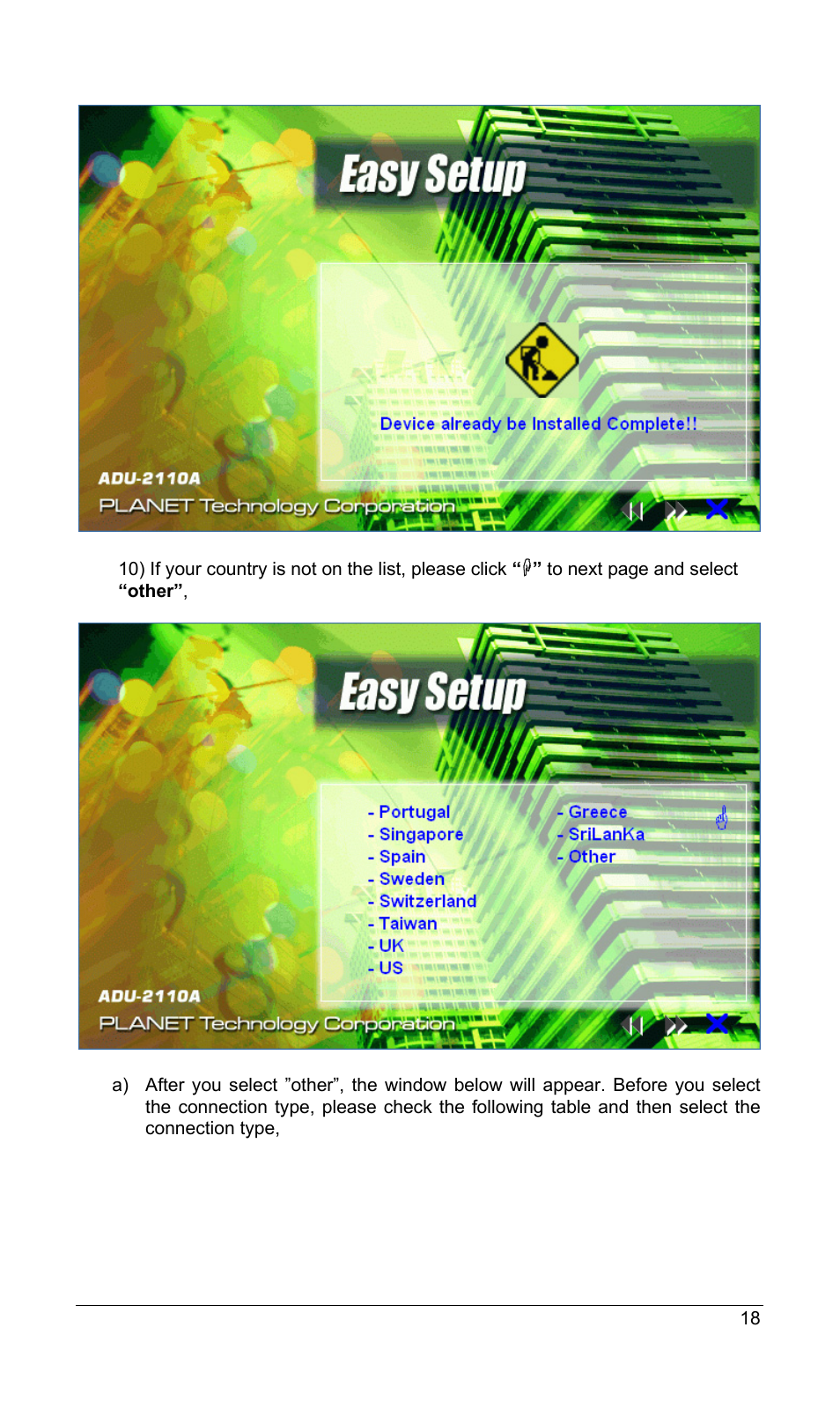 PLANET ADU-2110A User Manual | Page 22 / 37