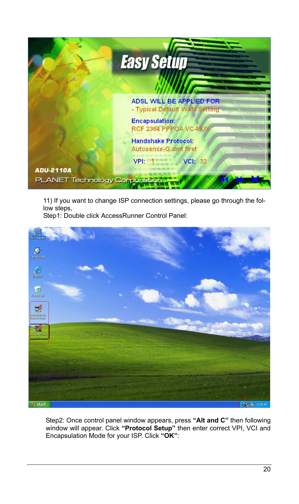 PLANET ADU-2110A User Manual | Page 24 / 37