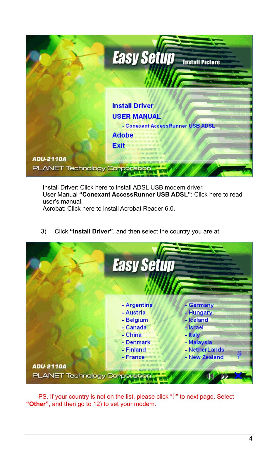 PLANET ADU-2110A User Manual | Page 8 / 37