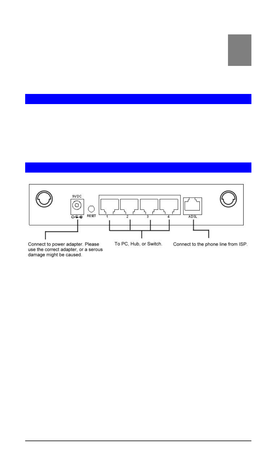 Chapter 2 installation, Installation, Chapter 2 | PLANET ADW-4100 User Manual | Page 11 / 57