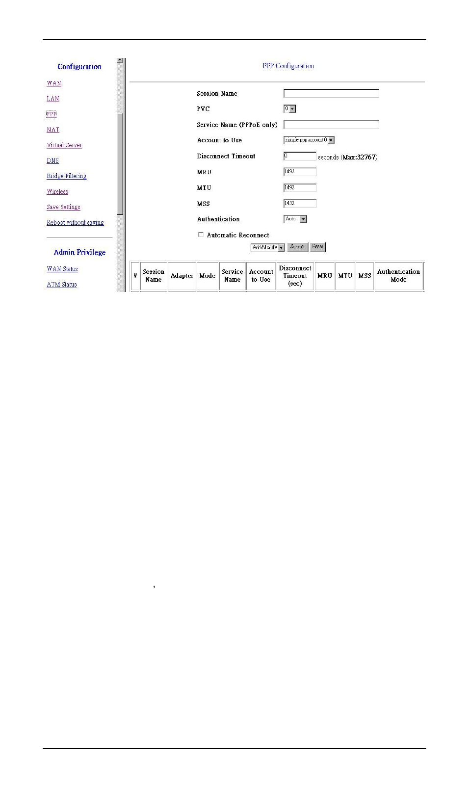 PLANET ADW-4100 User Manual | Page 28 / 57