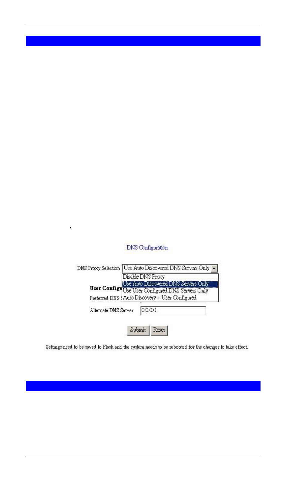 Dns configuration, Bridge filtering | PLANET ADW-4100 User Manual | Page 33 / 57