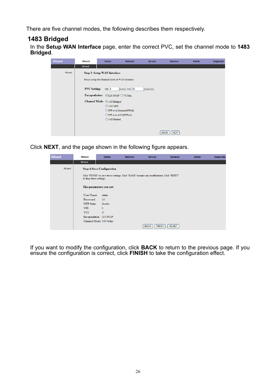 PLANET ADW-4401 User Manual | Page 26 / 84