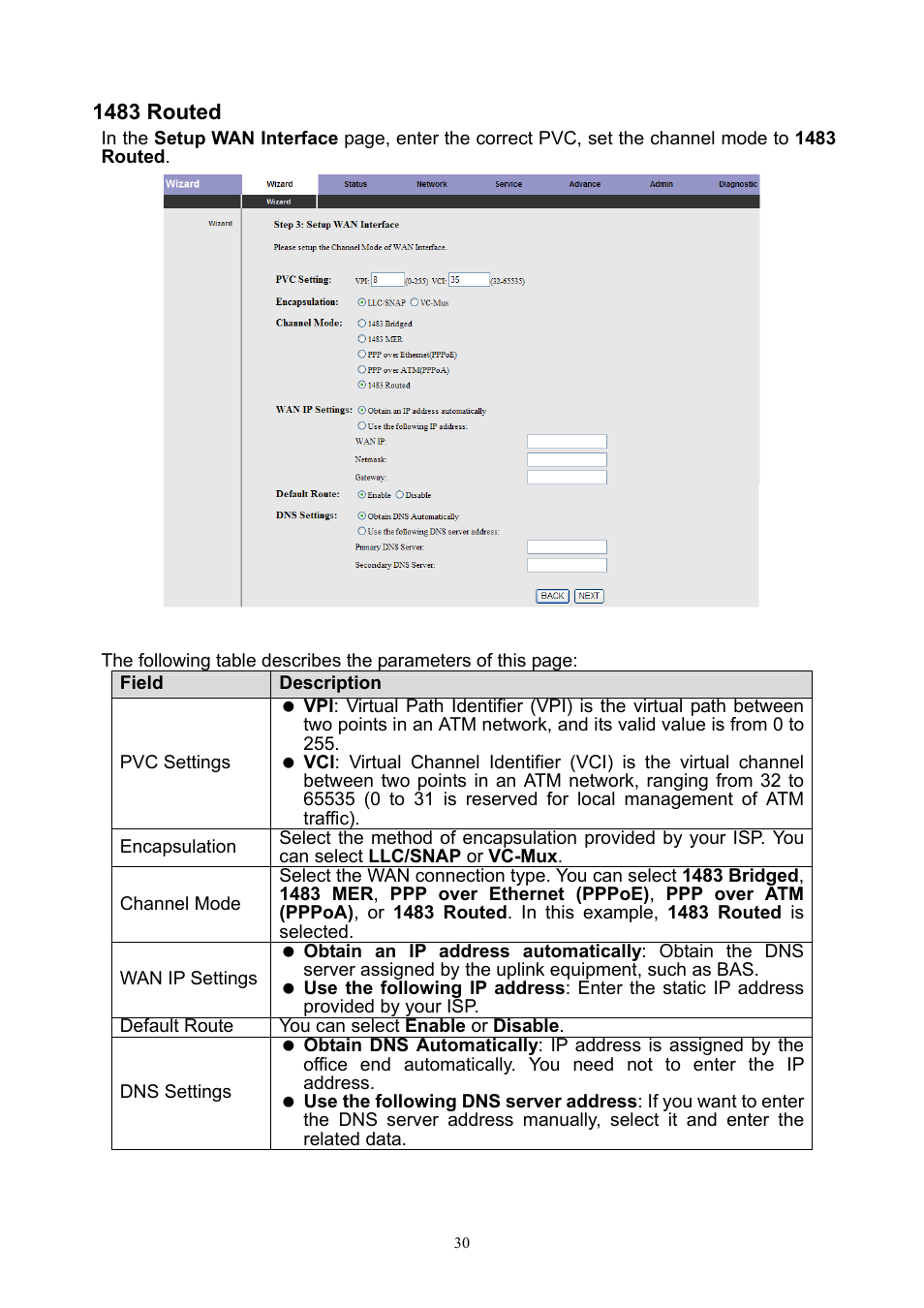 PLANET ADW-4401 User Manual | Page 30 / 84