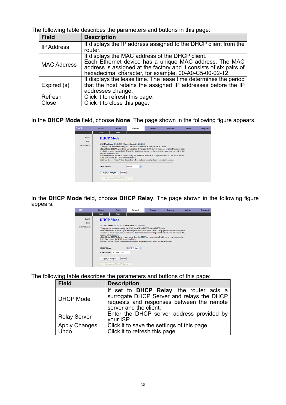 PLANET ADW-4401 User Manual | Page 38 / 84