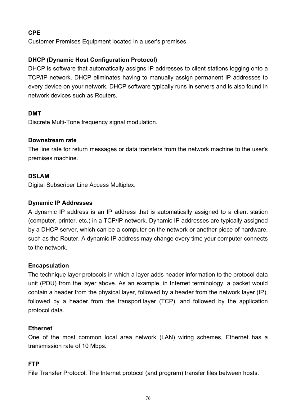 PLANET ADW-4401 User Manual | Page 76 / 84