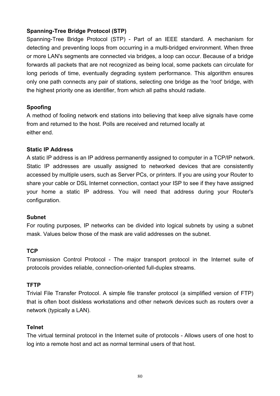 PLANET ADW-4401 User Manual | Page 80 / 84