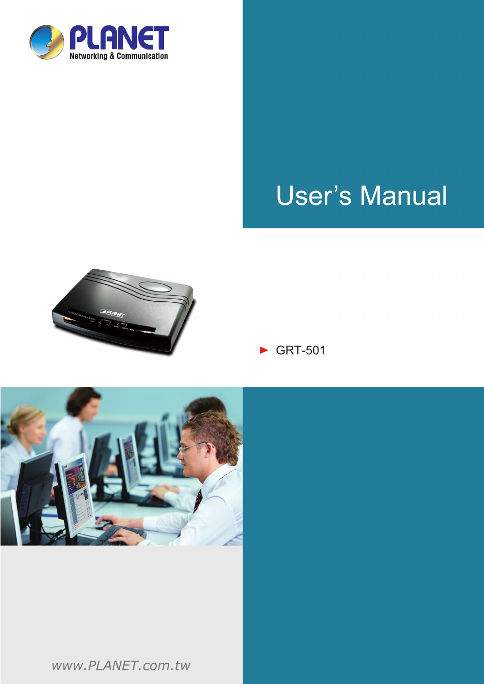 PLANET GRT-501 User Manual | 52 pages
