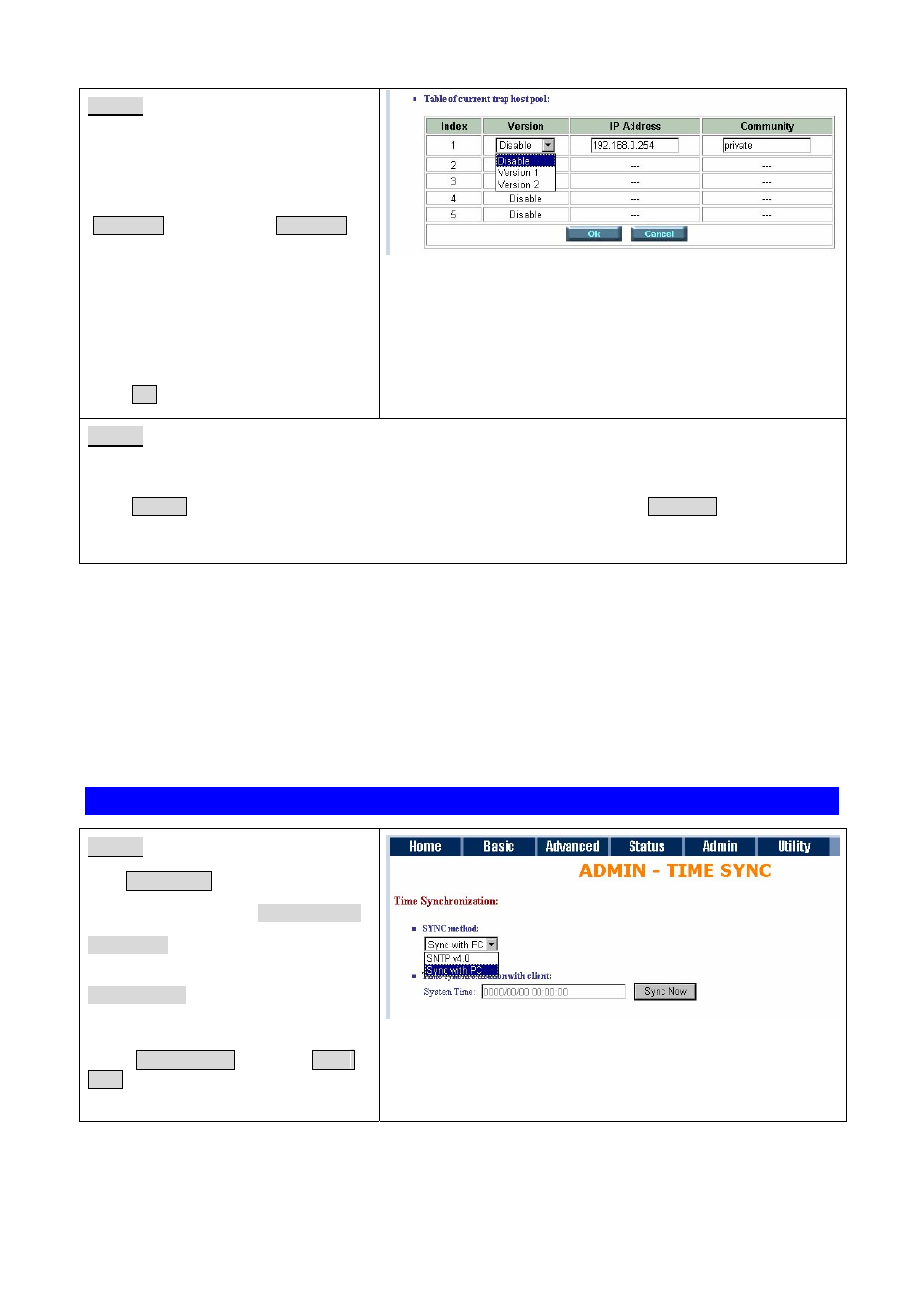 3 time sync, Web ui configuration | PLANET GRT-501 User Manual | Page 37 / 52