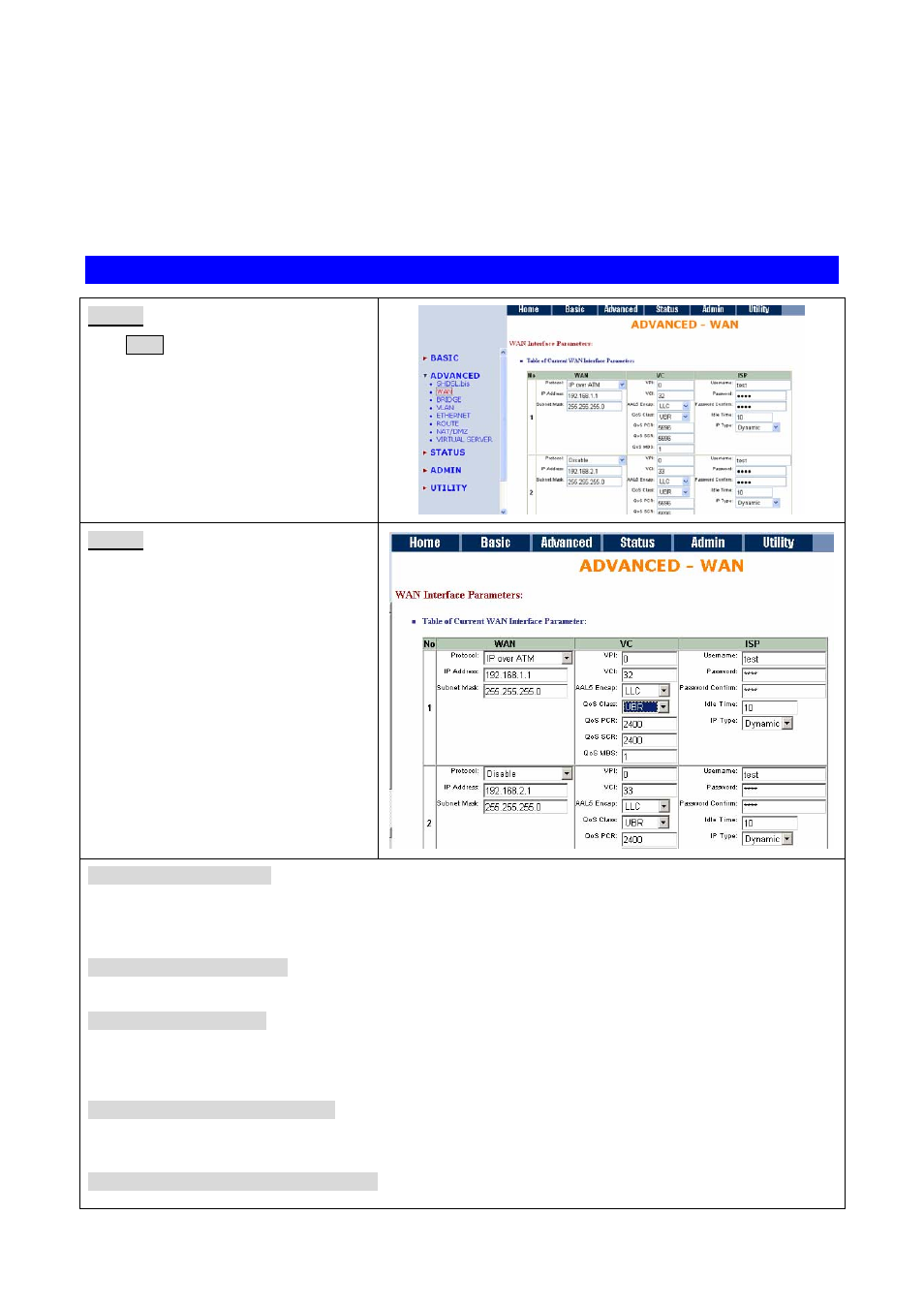 2 wan, Web ui configuration | PLANET GRT-501 User Manual | Page 23 / 51