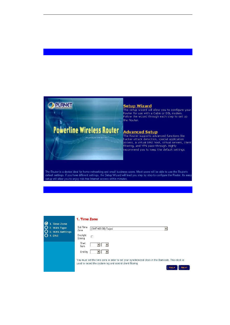 Chapter 3 initial setup, 1 overview, 2 setup wizard | Initial setup, Chapter 3 | PLANET PRT-301W User Manual | Page 11 / 32