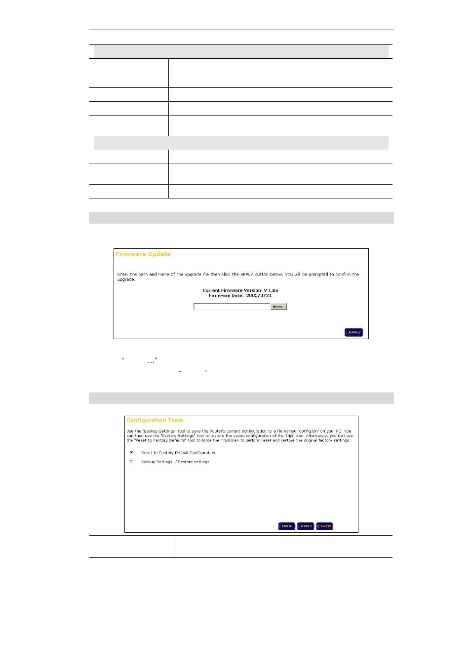 3 firmware upgrade, 4 configuration tools | PLANET PRT-301W User Manual | Page 15 / 32