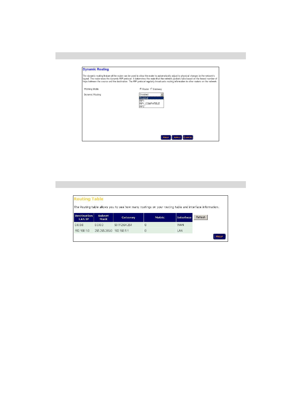 2 dynamic routing, 3 routing table list | PLANET PRT-301W User Manual | Page 26 / 32