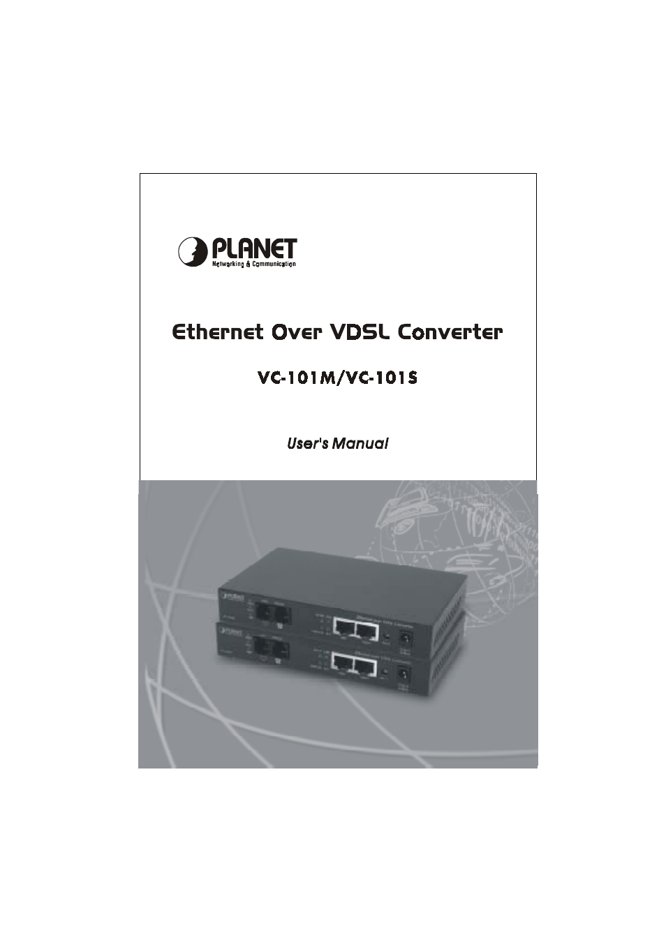 PLANET VC-100M User Manual | 26 pages
