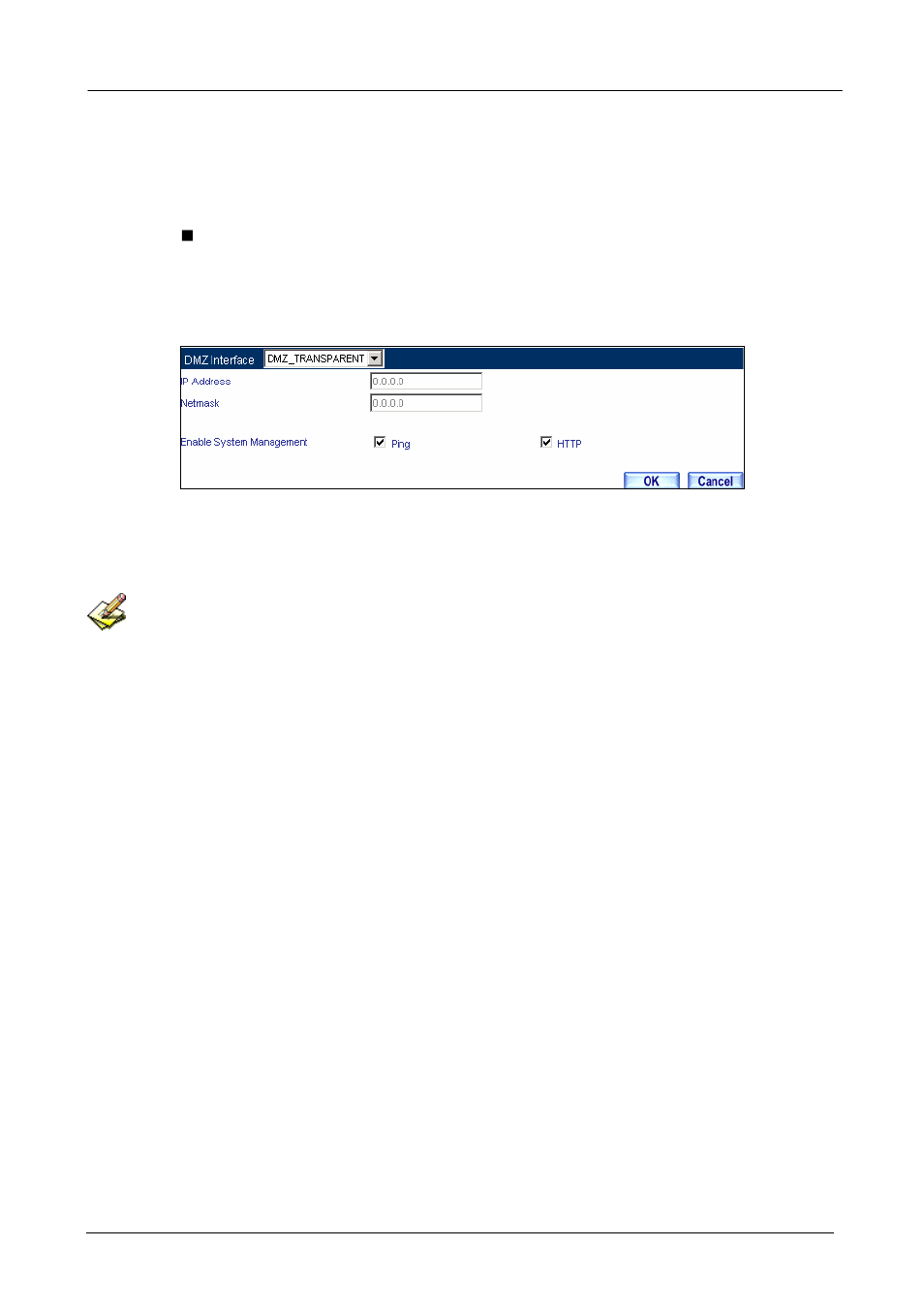 Setting dmz interface address (transparent mode) | PLANET BM-525 User Manual | Page 54 / 205