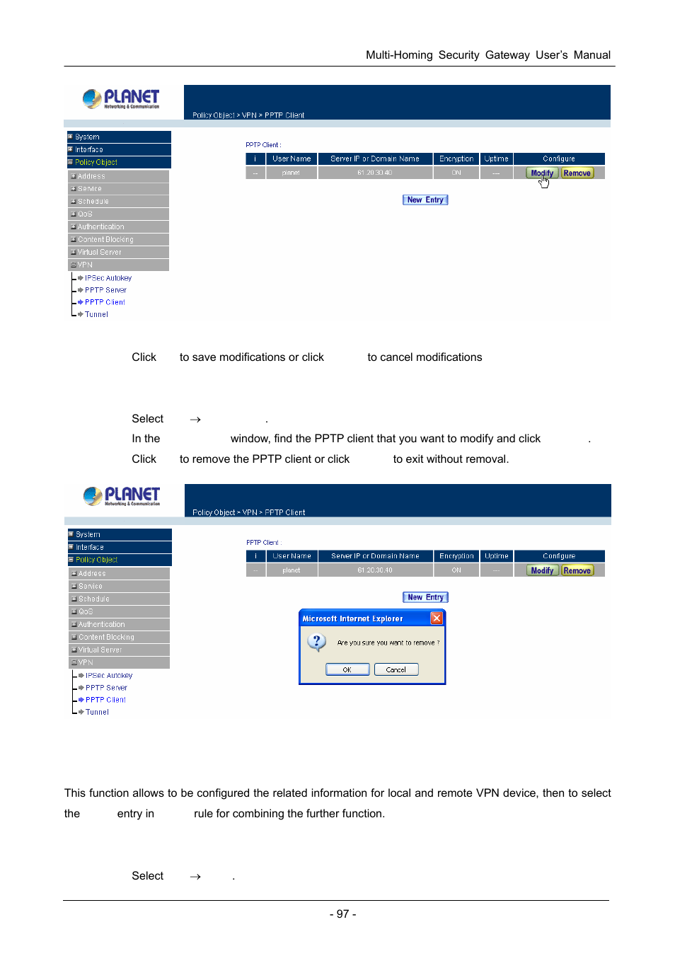 4 trunk | PLANET CS-1000 User Manual | Page 103 / 226