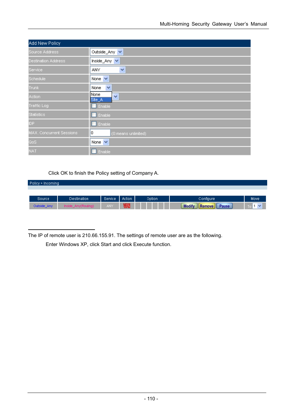 PLANET CS-1000 User Manual | Page 116 / 226