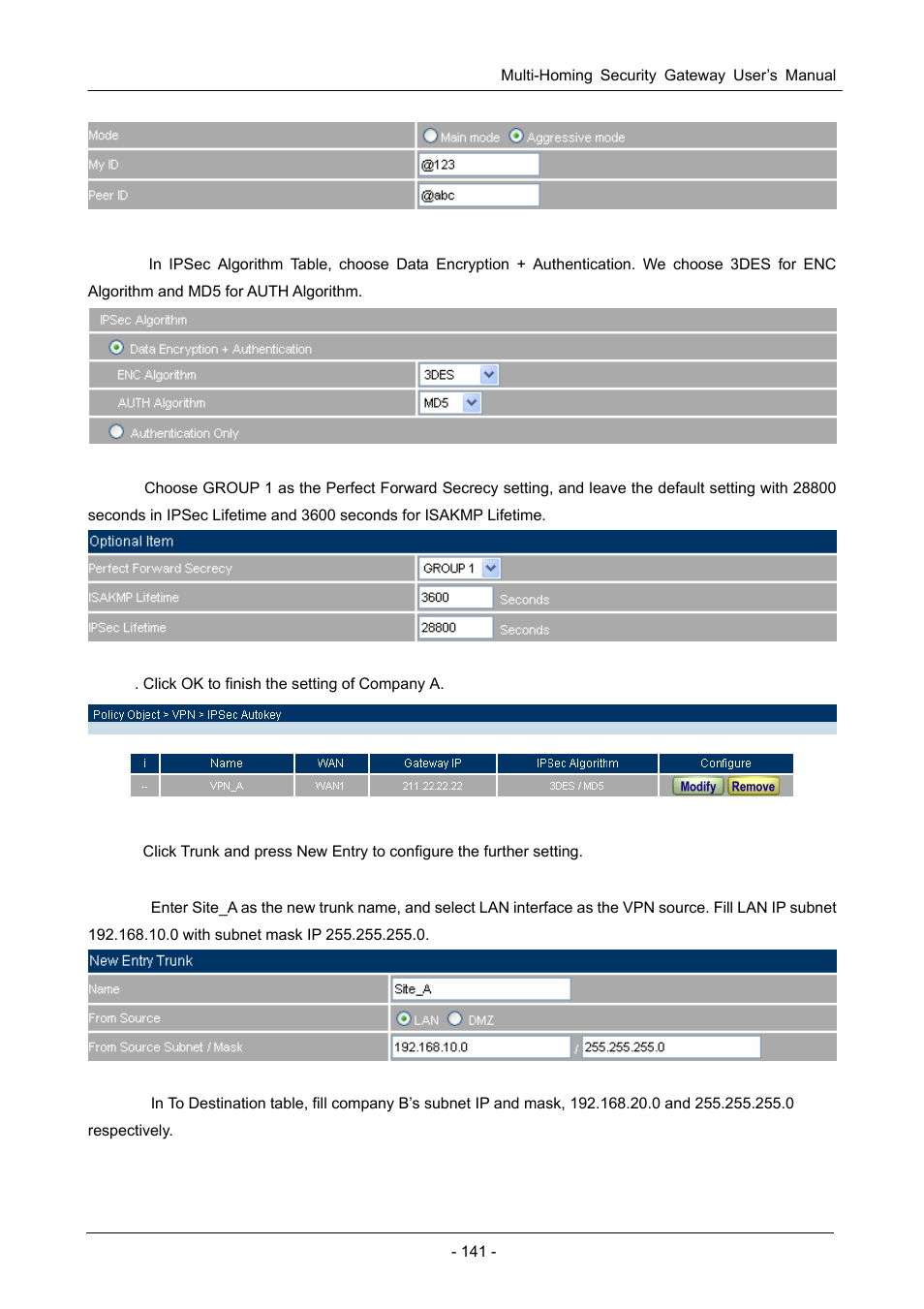 PLANET CS-1000 User Manual | Page 147 / 226
