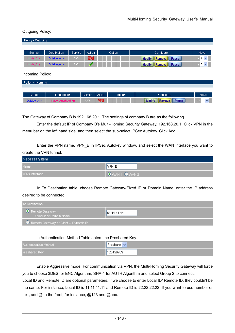 PLANET CS-1000 User Manual | Page 149 / 226