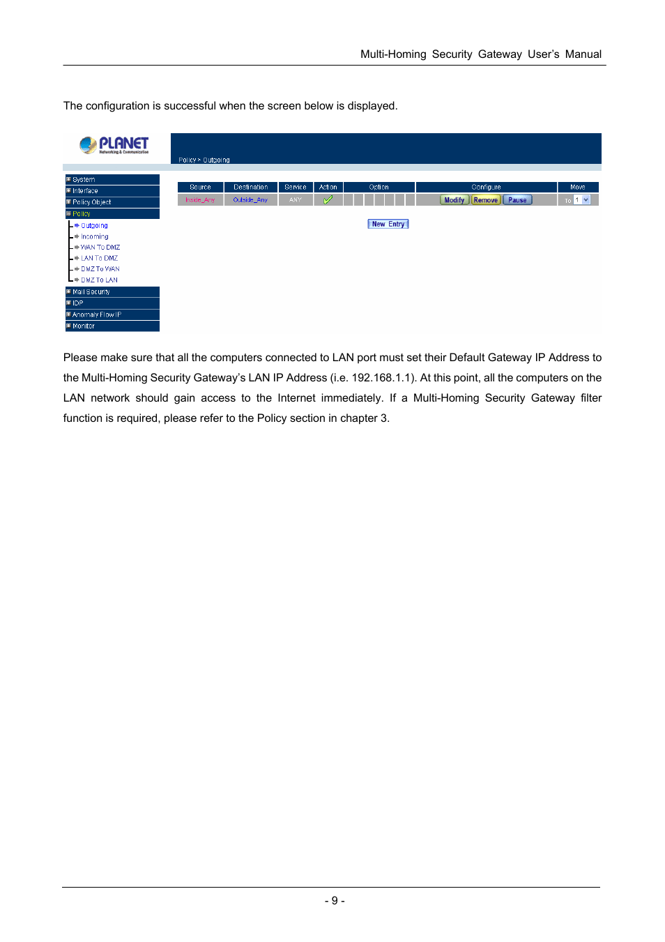 PLANET CS-1000 User Manual | Page 15 / 226