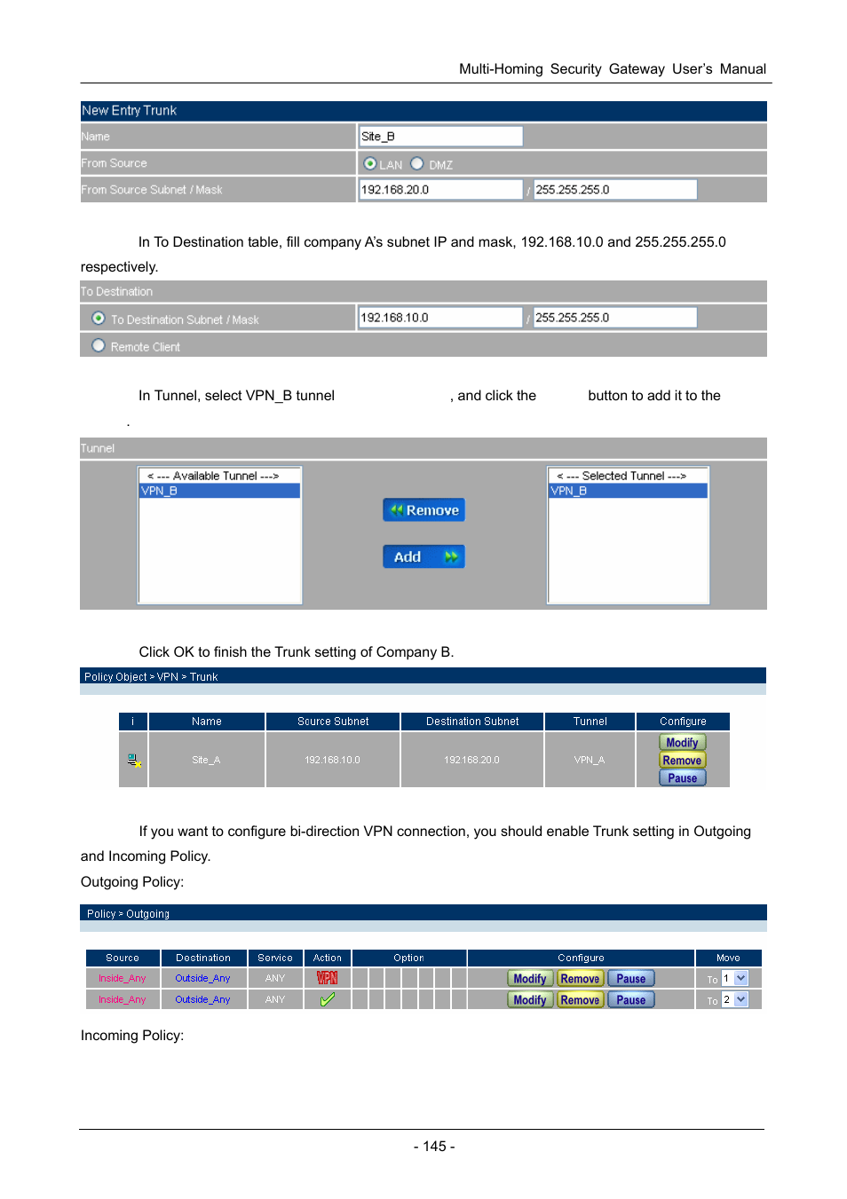 PLANET CS-1000 User Manual | Page 151 / 226
