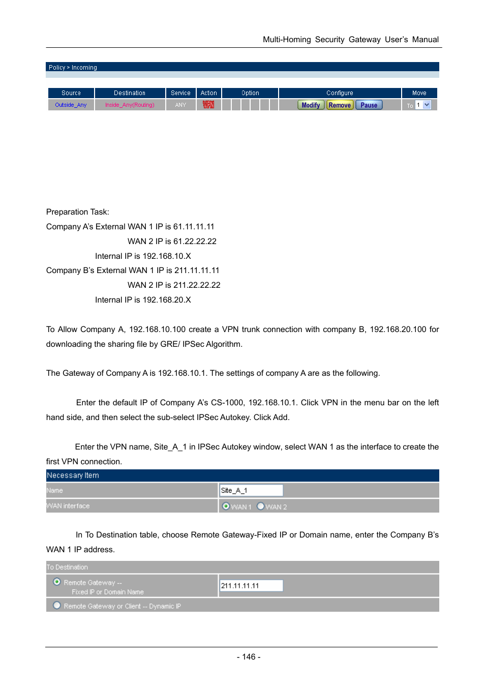 PLANET CS-1000 User Manual | Page 152 / 226