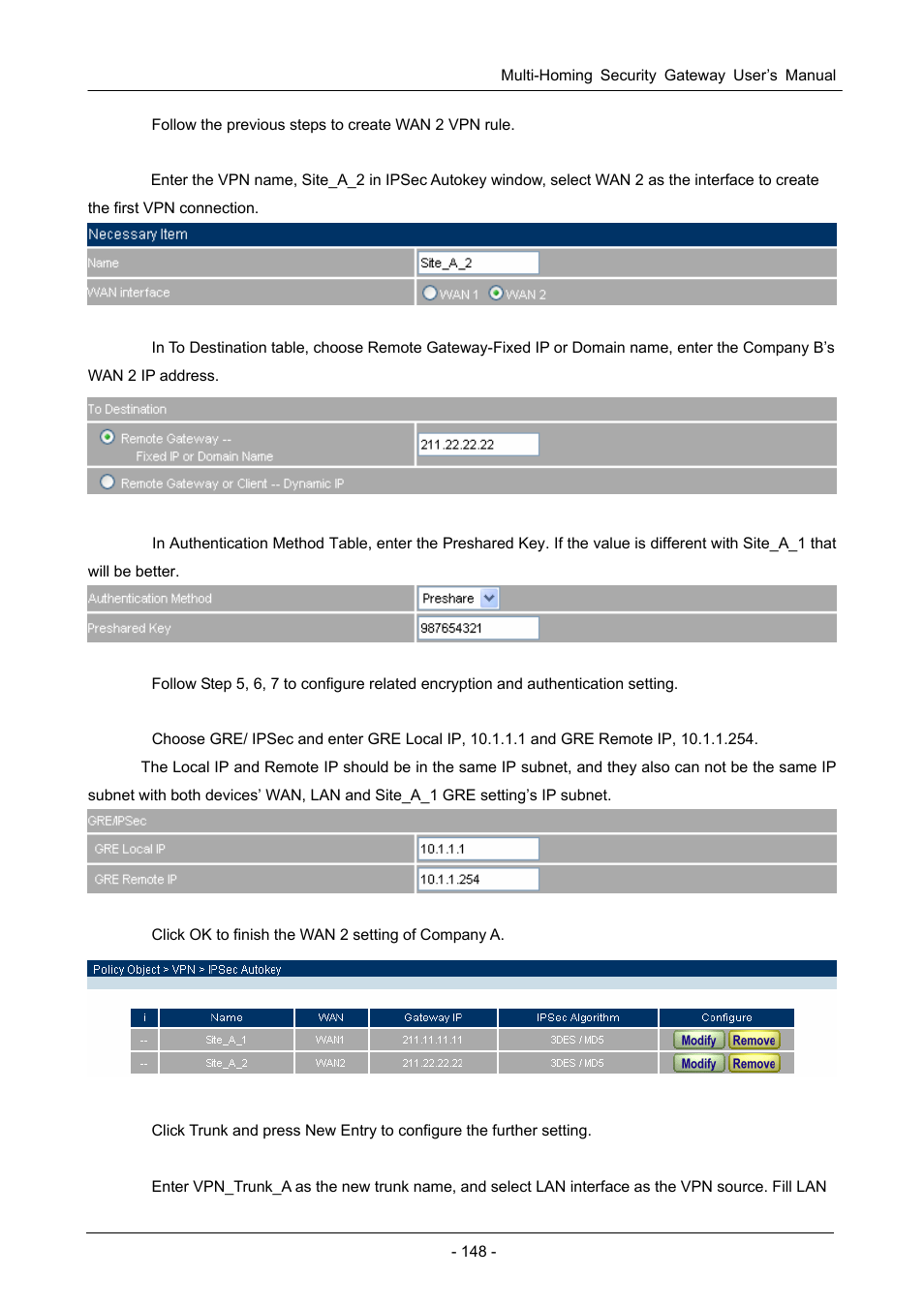 PLANET CS-1000 User Manual | Page 154 / 226