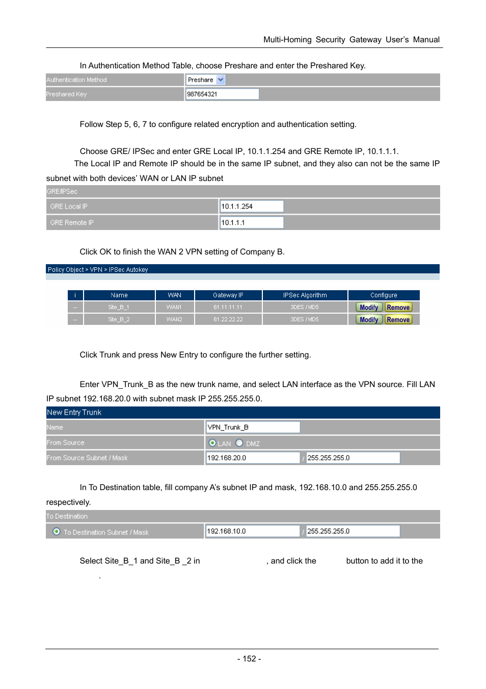 PLANET CS-1000 User Manual | Page 158 / 226
