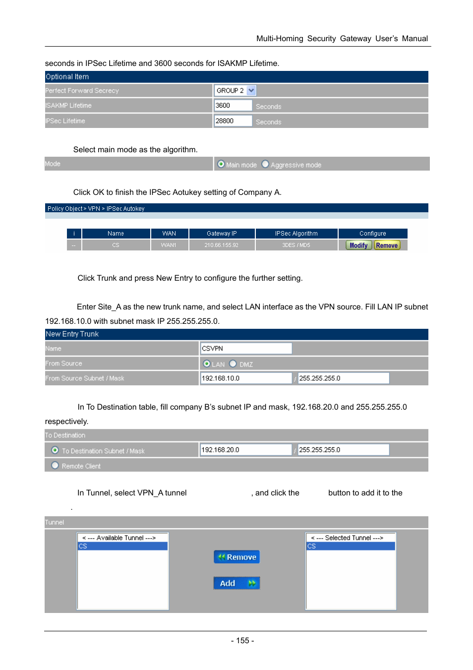 PLANET CS-1000 User Manual | Page 161 / 226