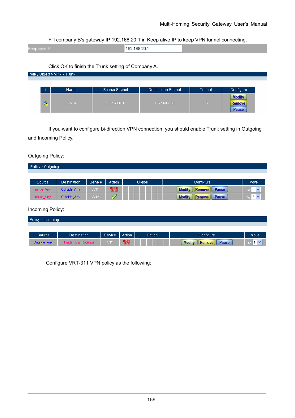 PLANET CS-1000 User Manual | Page 162 / 226