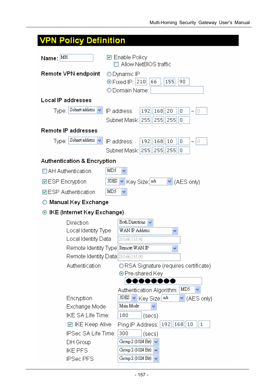 PLANET CS-1000 User Manual | Page 163 / 226
