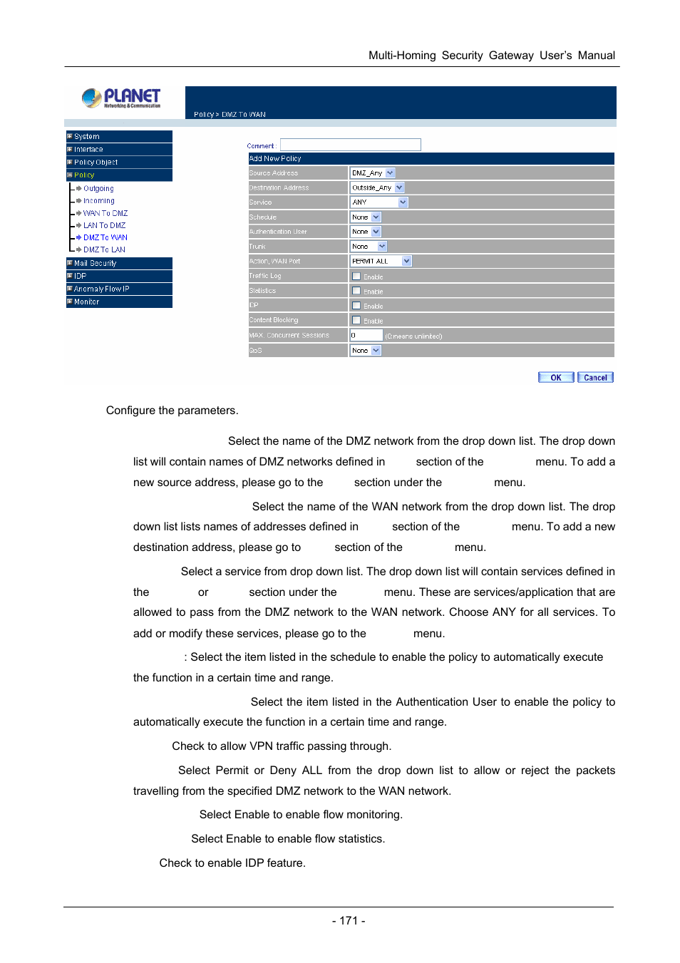 PLANET CS-1000 User Manual | Page 177 / 226