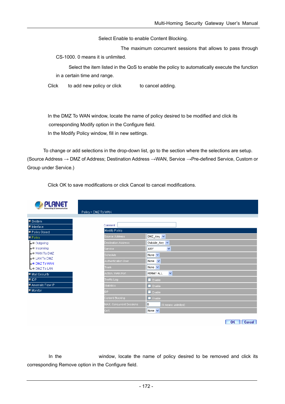 PLANET CS-1000 User Manual | Page 178 / 226