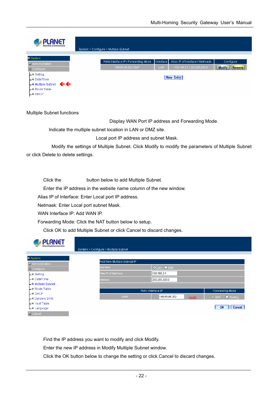 PLANET CS-1000 User Manual | Page 28 / 226