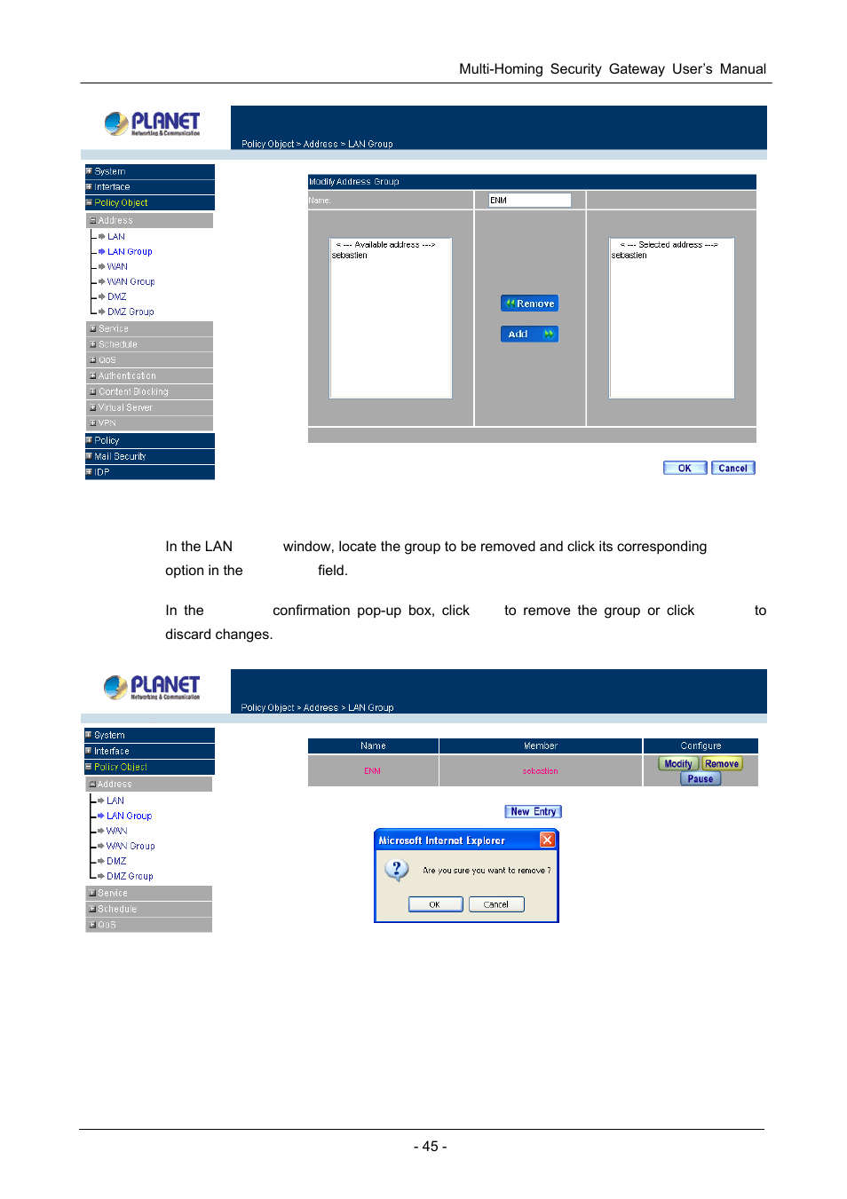 3 wan | PLANET CS-1000 User Manual | Page 51 / 226