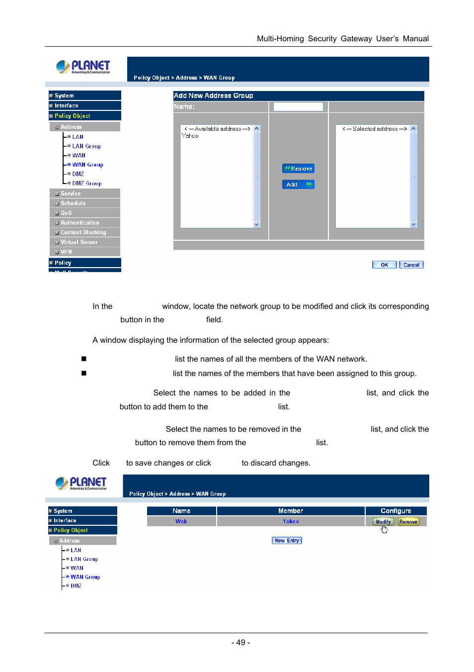 PLANET CS-1000 User Manual | Page 55 / 226
