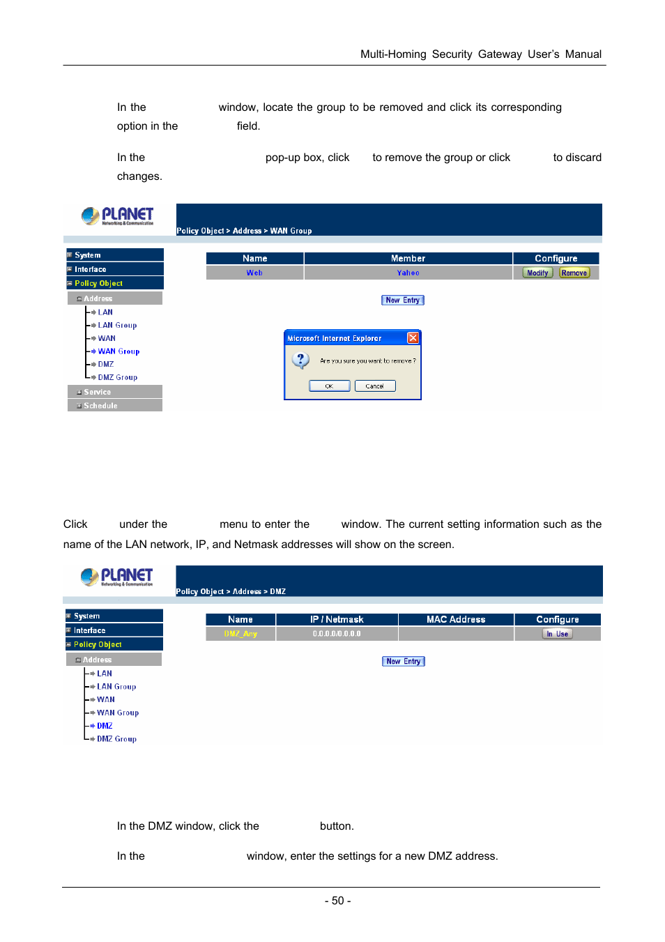 5 dmz | PLANET CS-1000 User Manual | Page 56 / 226