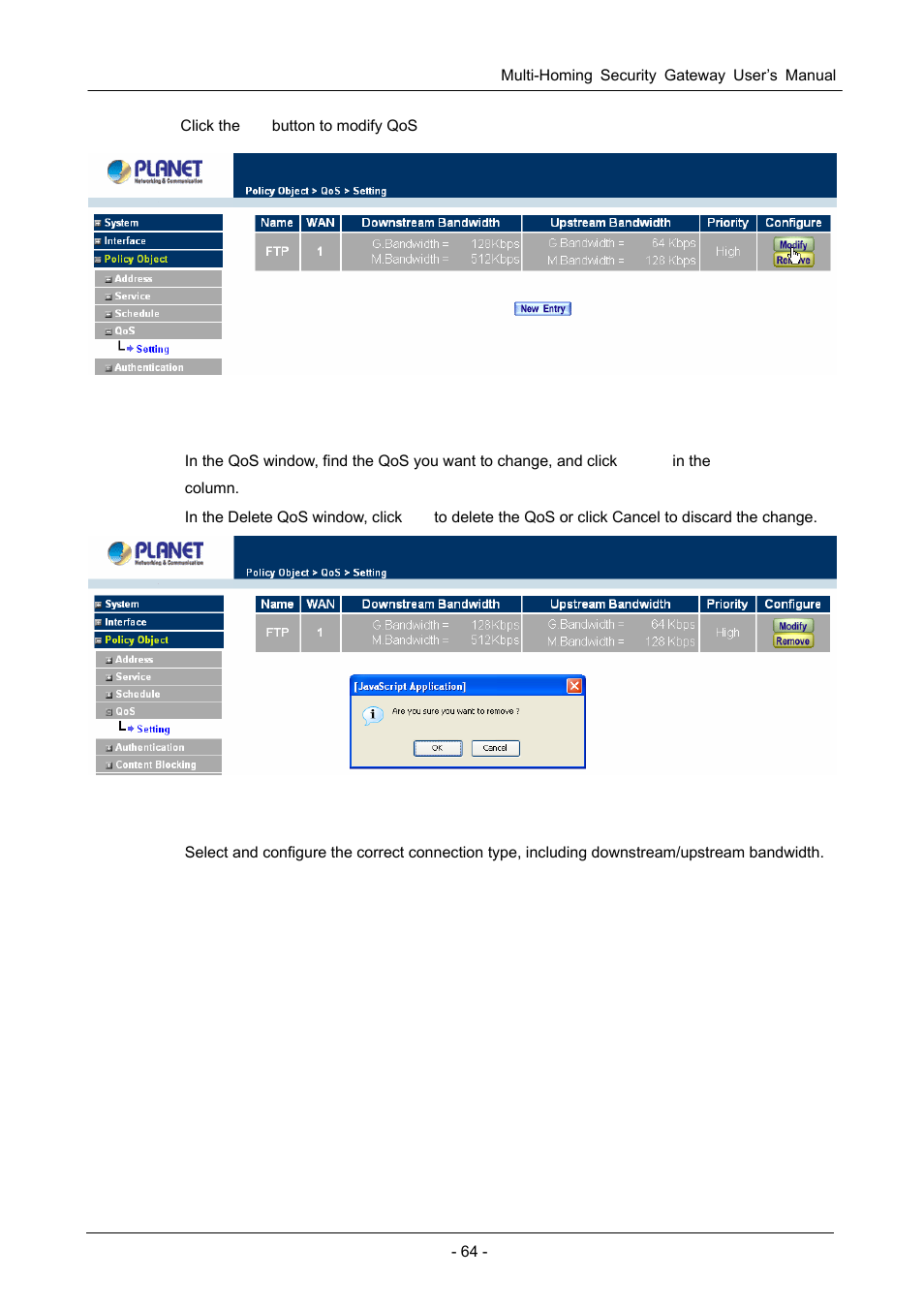 PLANET CS-1000 User Manual | Page 70 / 226