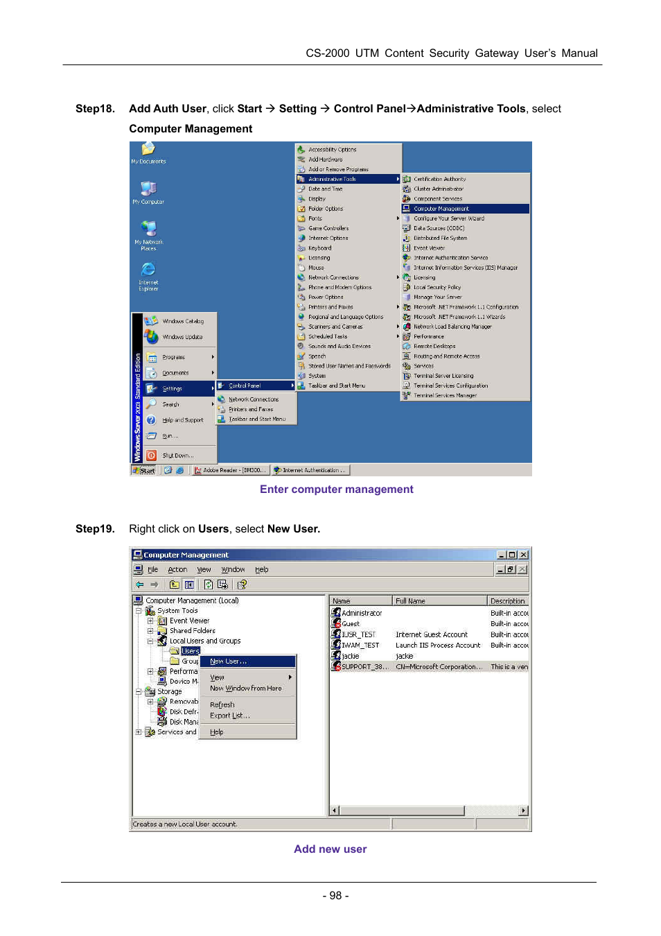 PLANET CS-2000 User Manual | Page 104 / 573