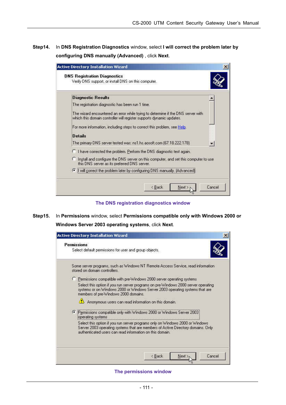 PLANET CS-2000 User Manual | Page 117 / 573