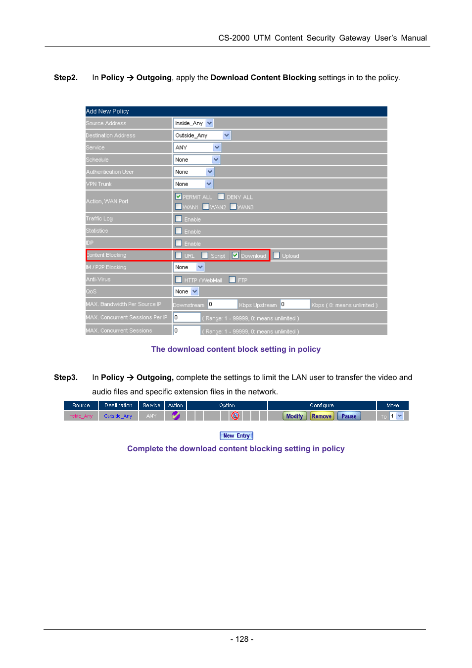 PLANET CS-2000 User Manual | Page 134 / 573