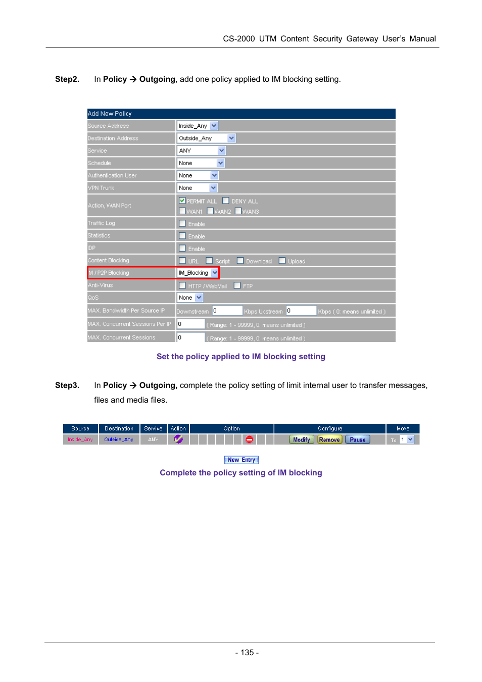 PLANET CS-2000 User Manual | Page 141 / 573