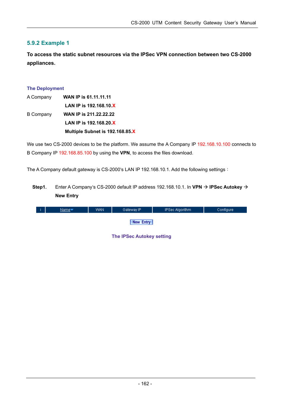 2 example 1 | PLANET CS-2000 User Manual | Page 168 / 573
