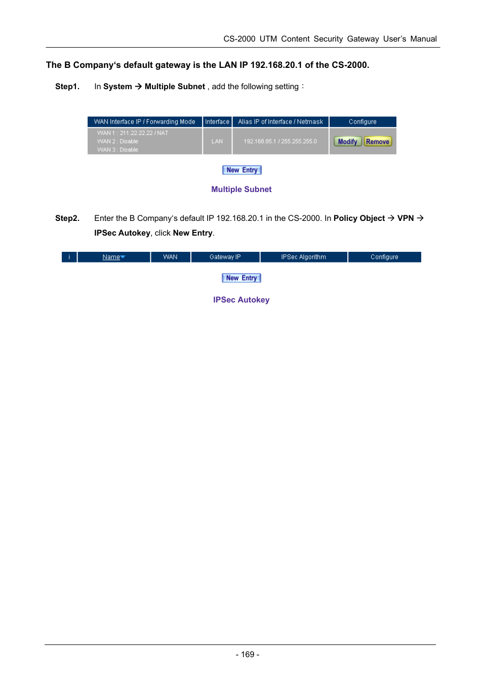 PLANET CS-2000 User Manual | Page 175 / 573