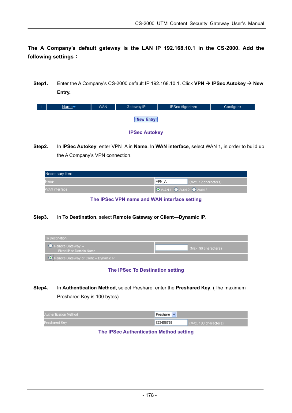 PLANET CS-2000 User Manual | Page 184 / 573