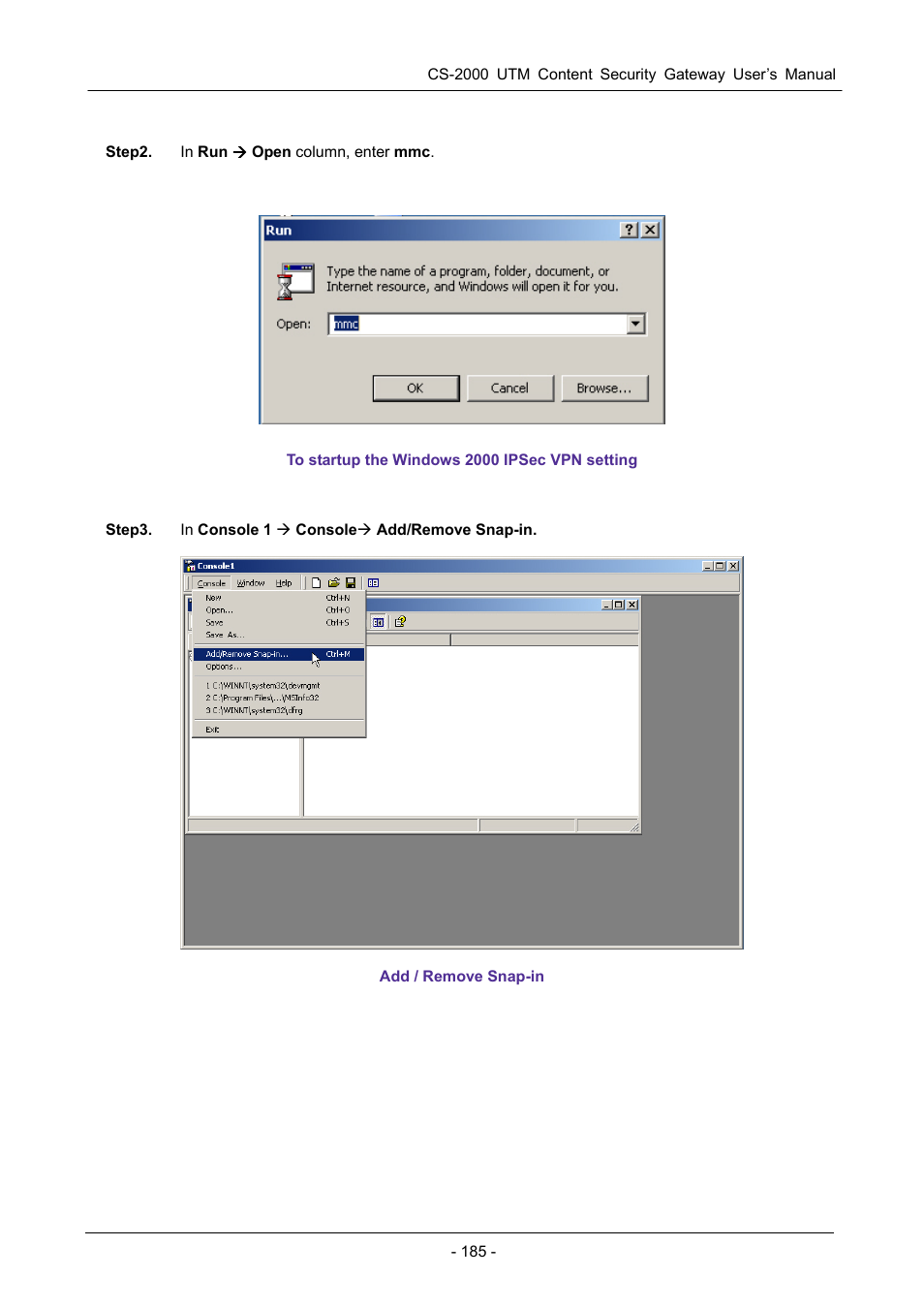 PLANET CS-2000 User Manual | Page 191 / 573