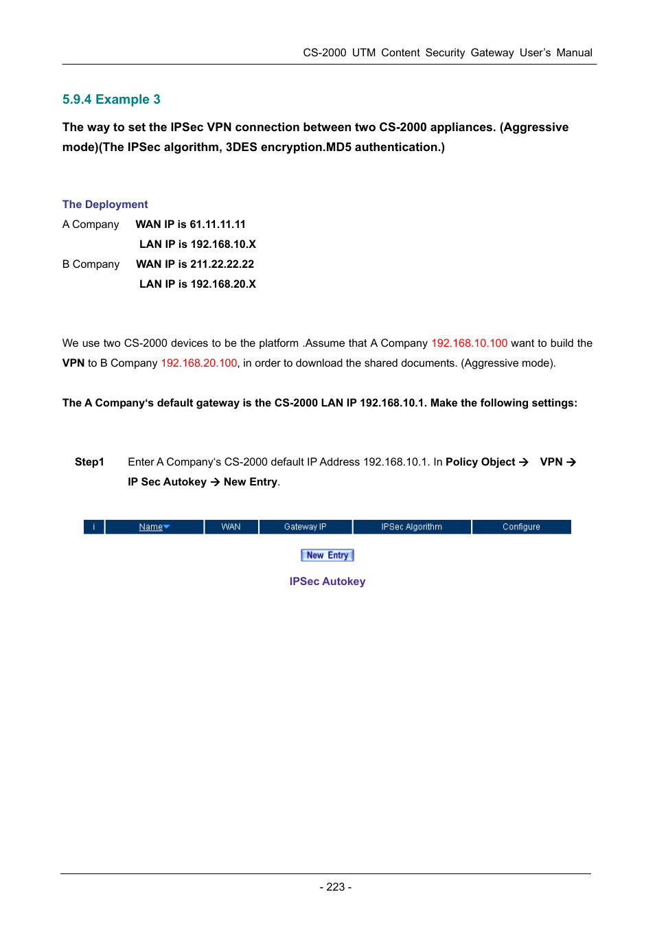 PLANET CS-2000 User Manual | Page 229 / 573