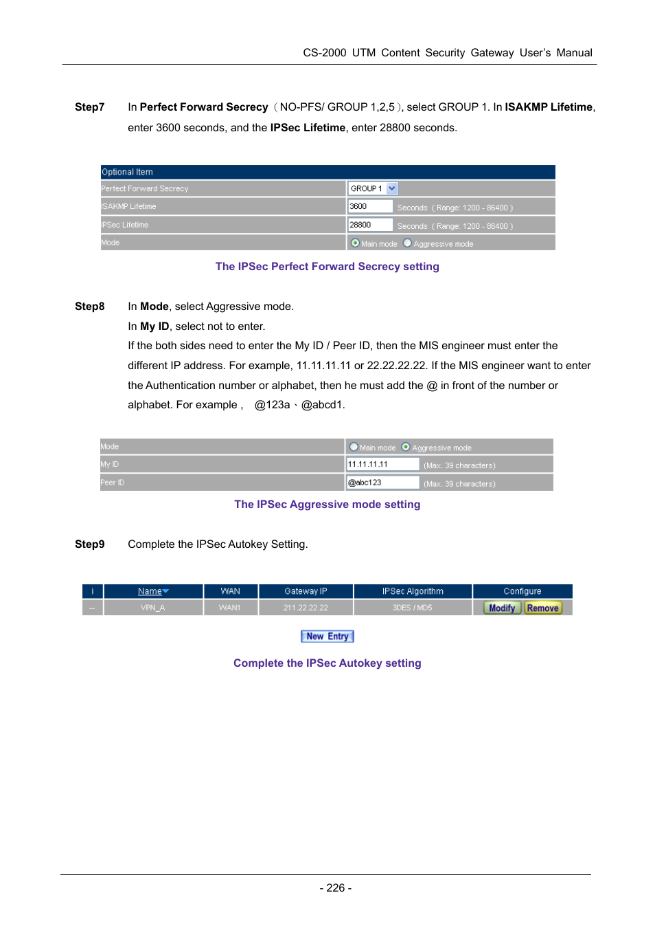 PLANET CS-2000 User Manual | Page 232 / 573