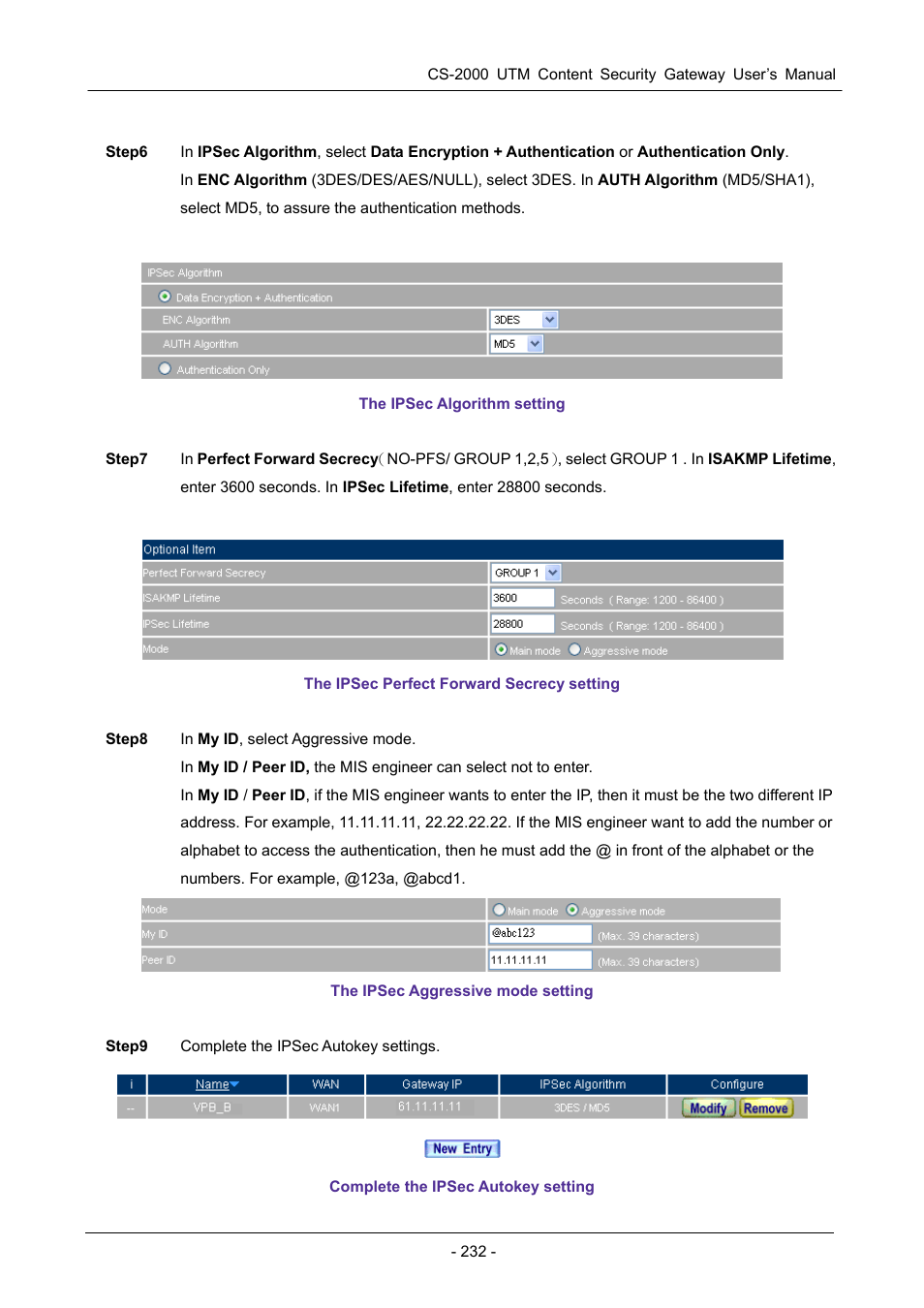 PLANET CS-2000 User Manual | Page 238 / 573