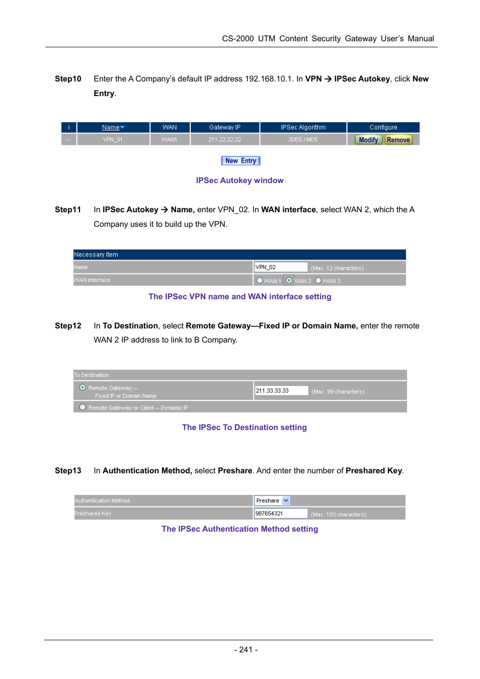 PLANET CS-2000 User Manual | Page 247 / 573